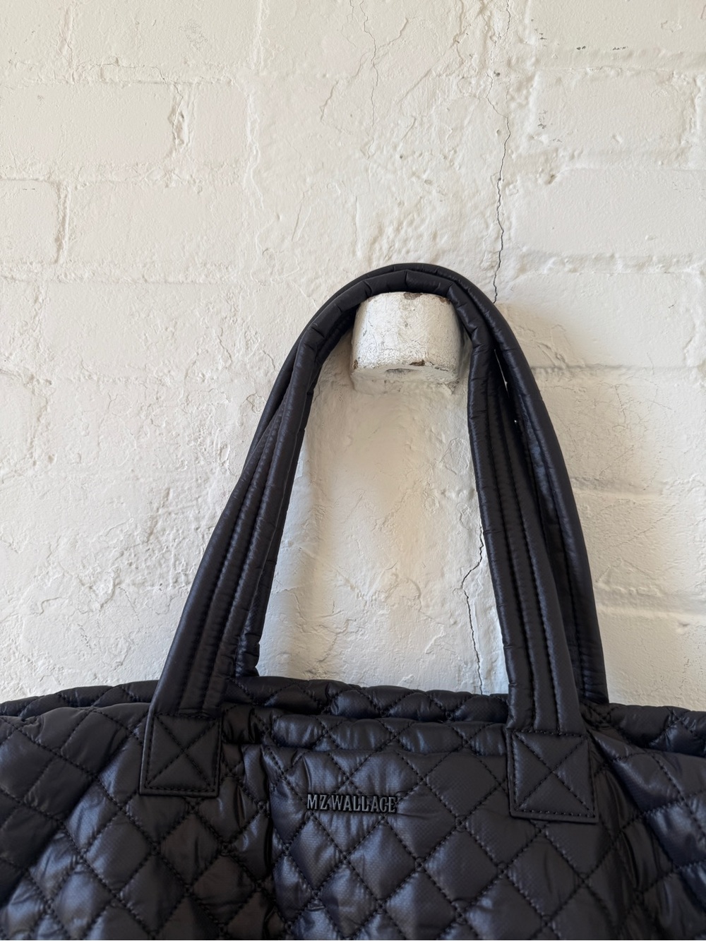 NWT MZ Wallace Black Medium Metro Tote Deluxe - Picture 6 of 7